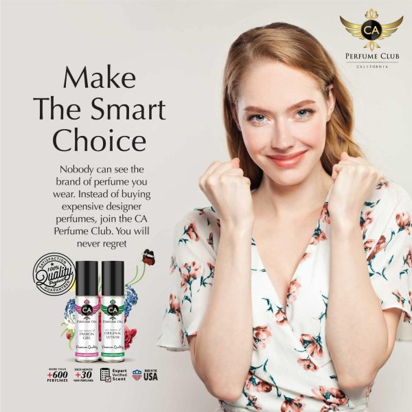 CA Perfume Impression of Donna K. Cashmere Mist For Women Replica Fragrance Body Oil Dupes Alcohol-Free Essential Aromatherapy Sample Travel Size Concentrated Long Lasting Attar Roll-On 0.3 Fl Oz/10ml - Image 3