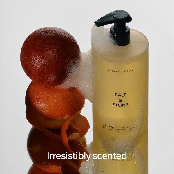 Salt & Stone Antioxidant-Rich Body Wash | Cleanse, Nourish & Soften Skin with Niacinamide & Hyaluronic Acid | Free From Parabens, Sulfates & Phthalates - Image 5